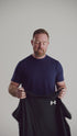 Under Armour tshirt for man אנדר ארמור חולצת ספורט בצבע שחור לגבר הטכנולוגיה החדשה